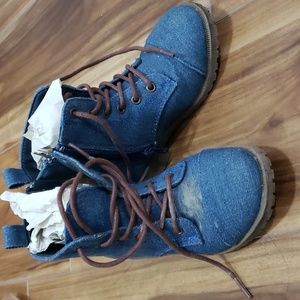 Pipperdoodles denim boots size 10 toddler